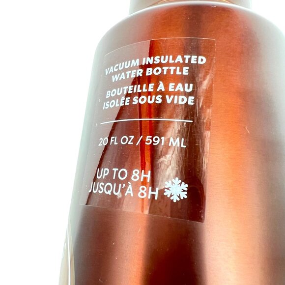 Starbucks Pike Place Market 20Oz Vacuum Insulated Water Bottle Copper Finish New - Picture 3 of 15